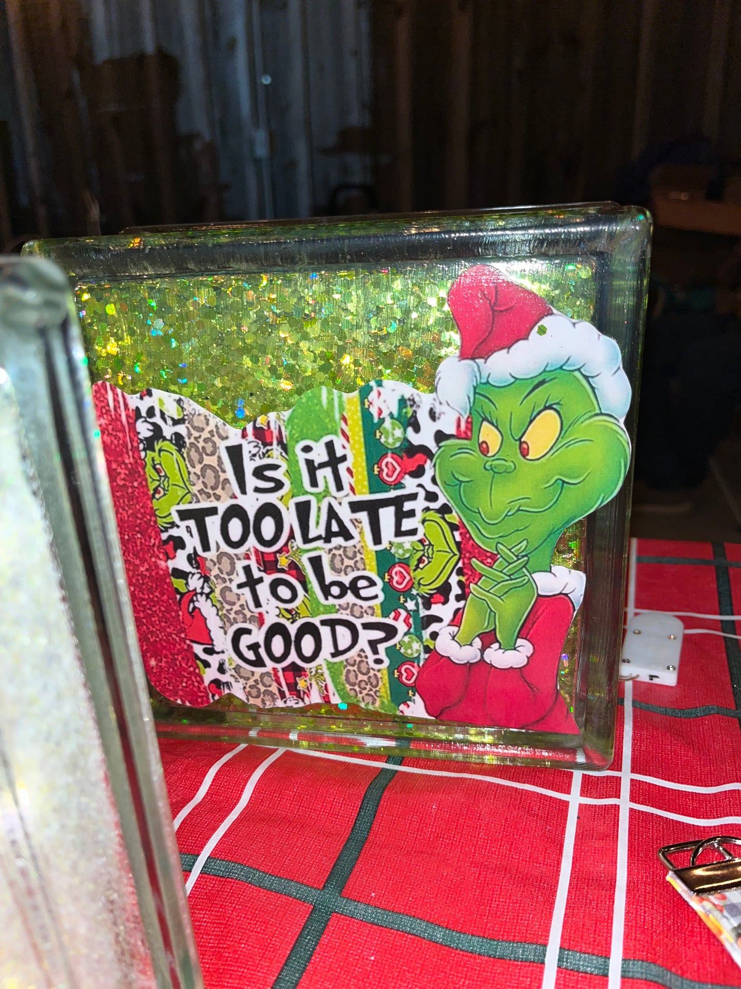light up box