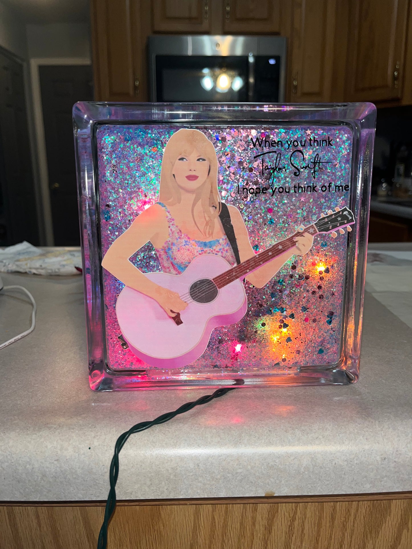 Guitar light up box