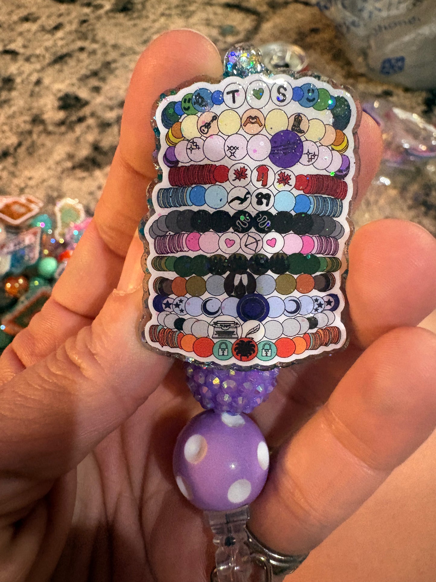 Friendship bracelets badge reel