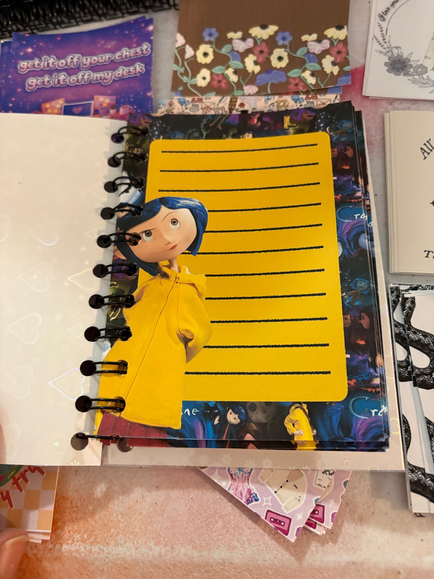 Coraline journal/notebook
