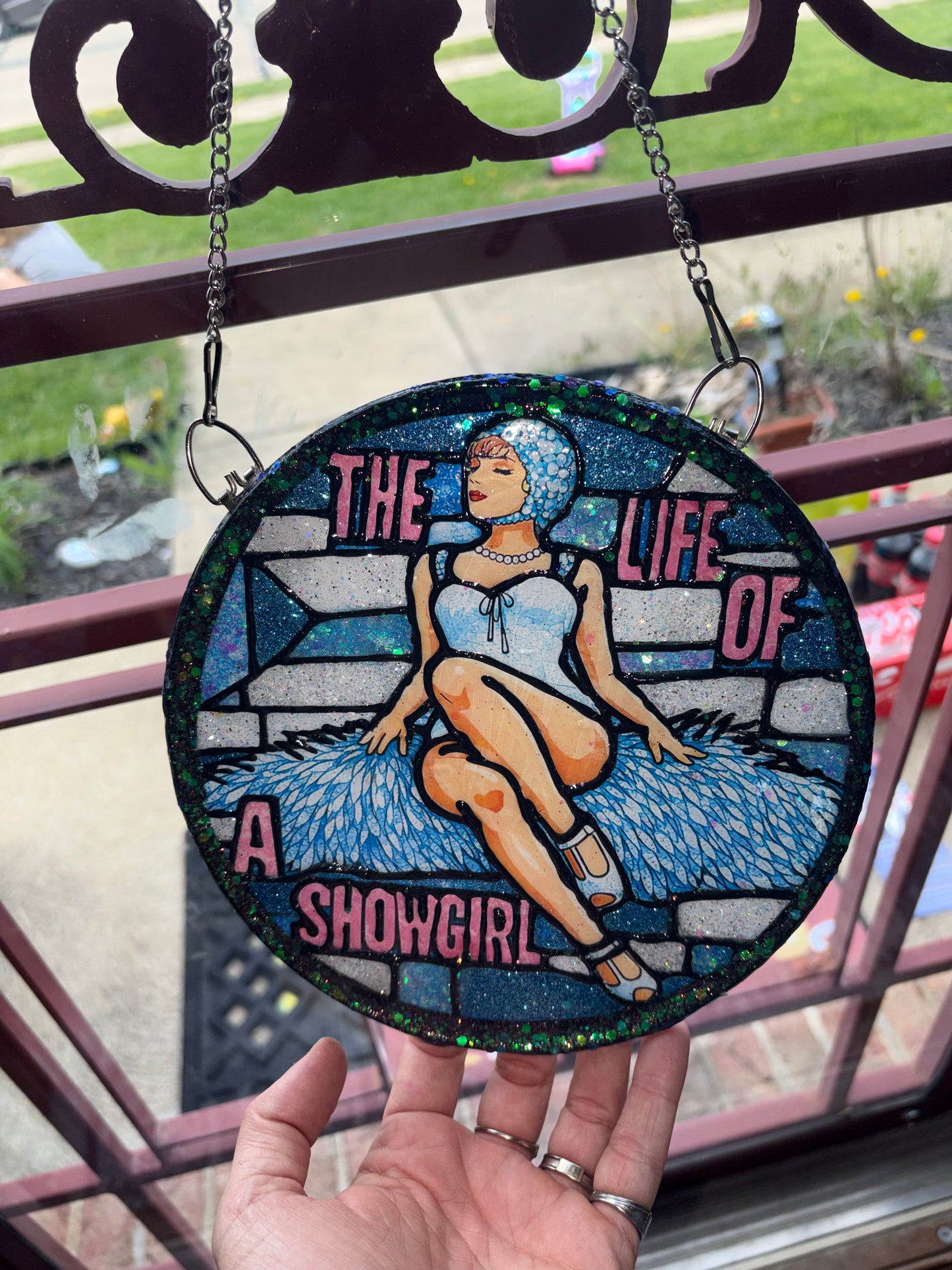 Showgirl suncatcher
