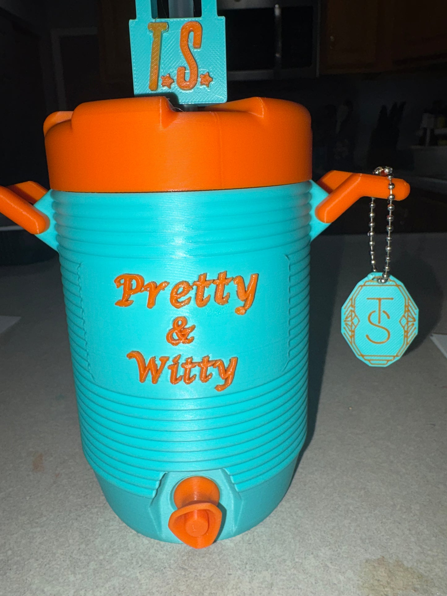 Pretty and witty can koozie