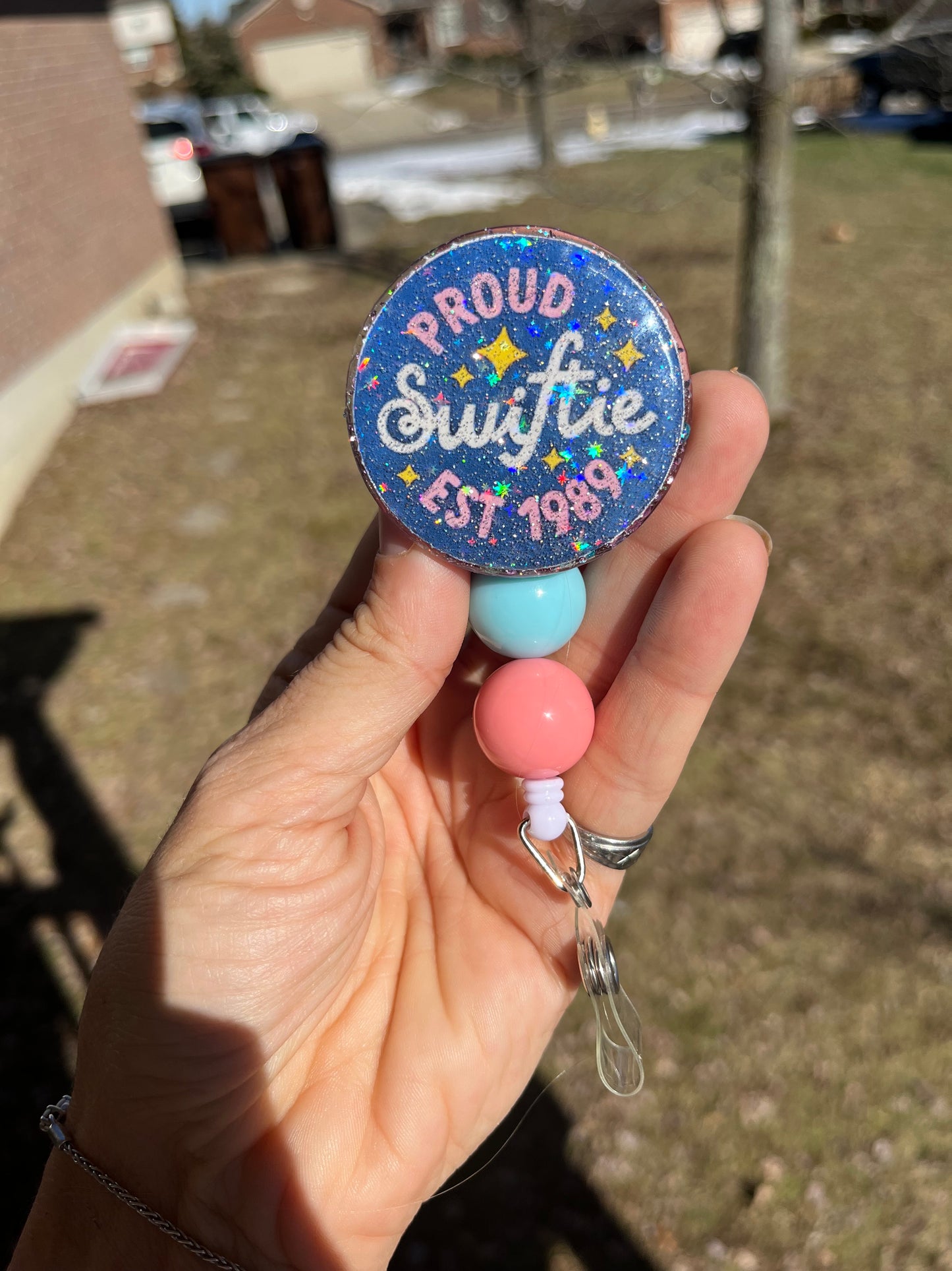 1989 badge reel