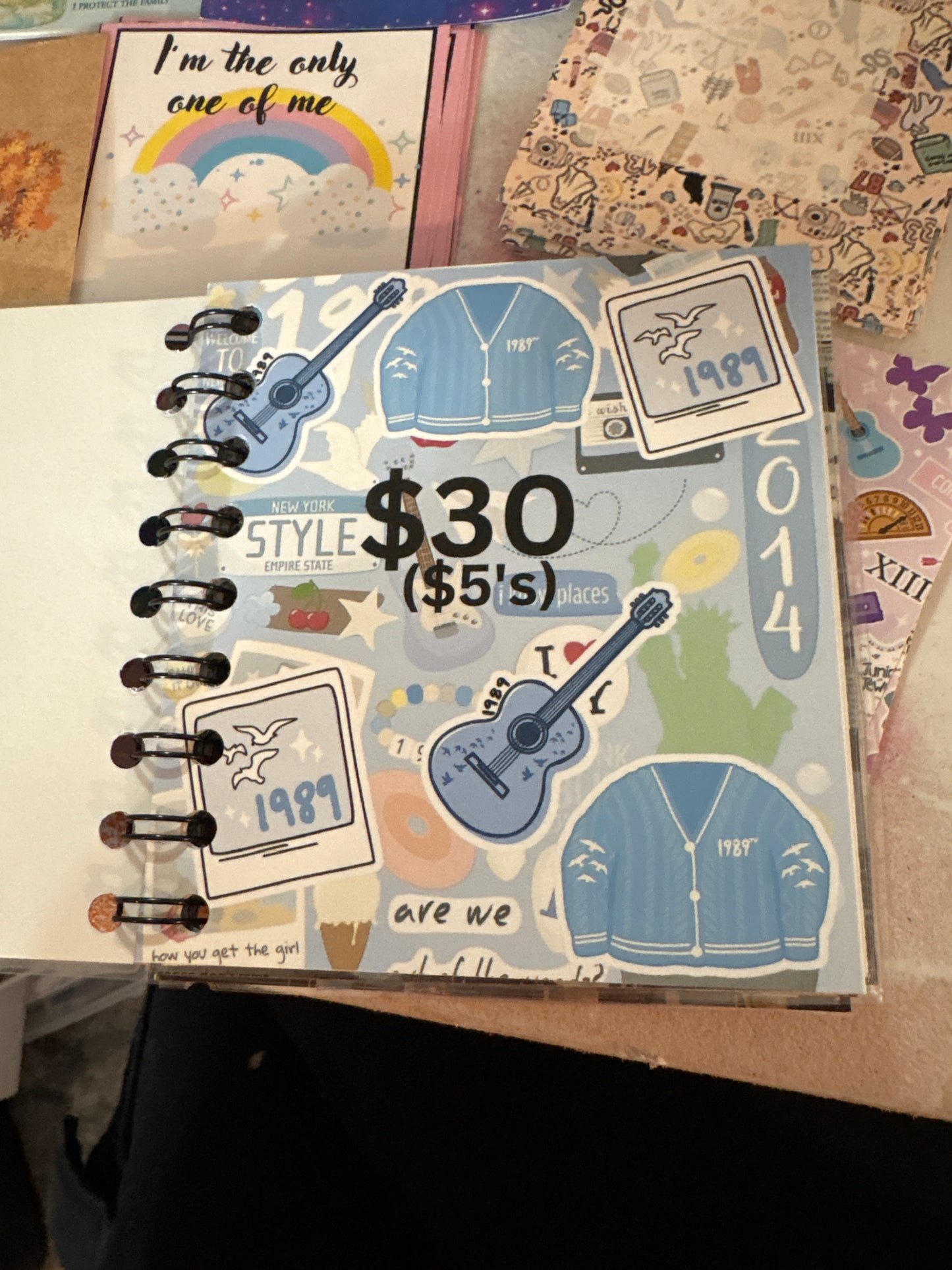 Taylor money saving book and envelopes