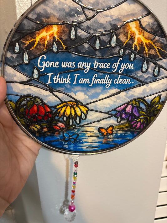 Clean sun catcher