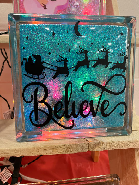 Believe light up box