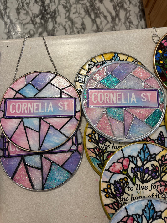 Cornelia street suncatcher