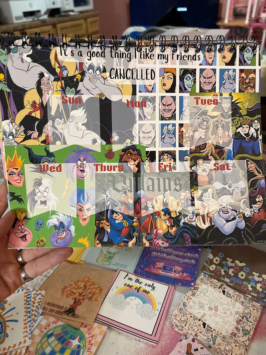 Weekly planner Taylor themed