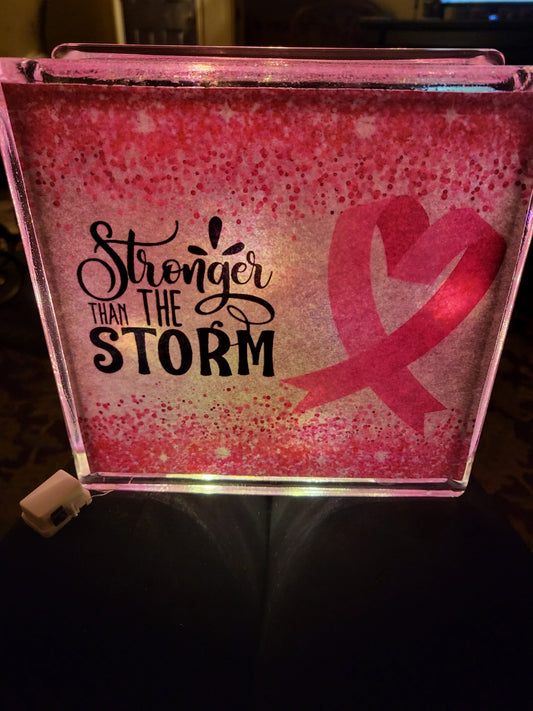 Breast cancer survivor light box