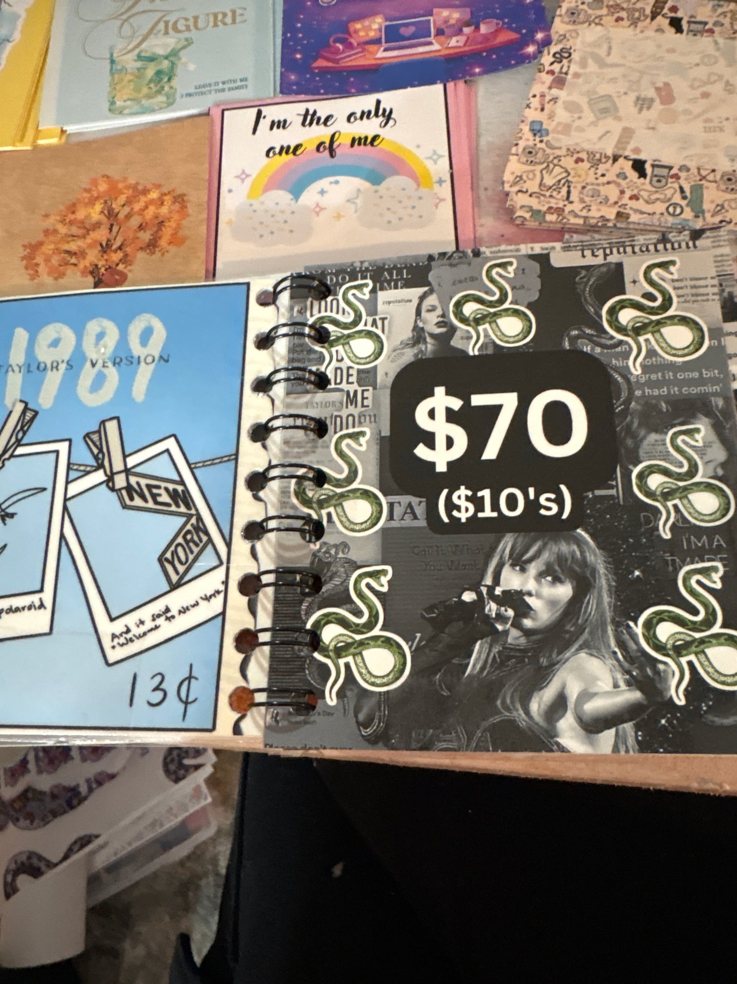 Taylor money saving book and envelopes