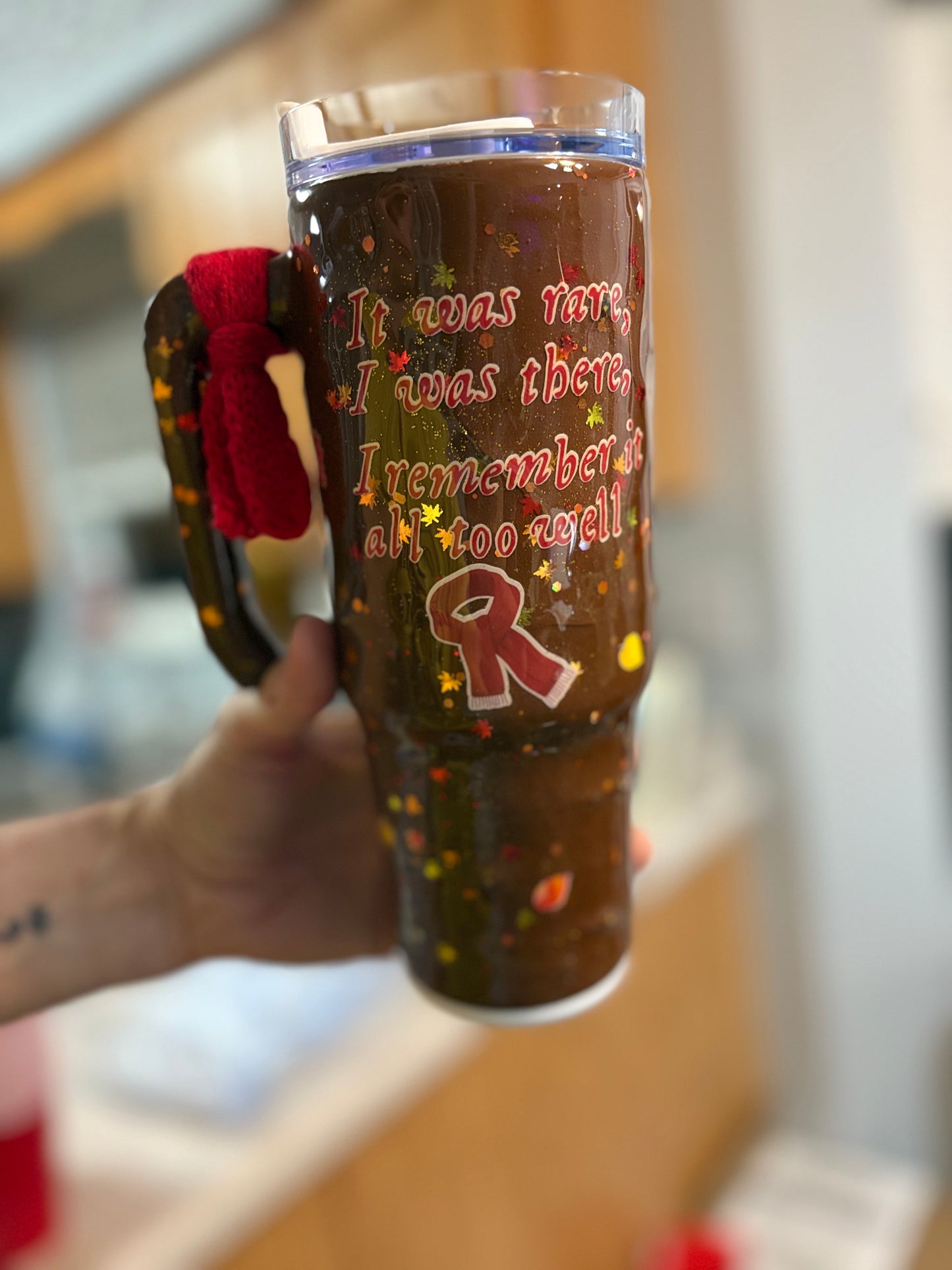 All too well 30oz lighted tumbler