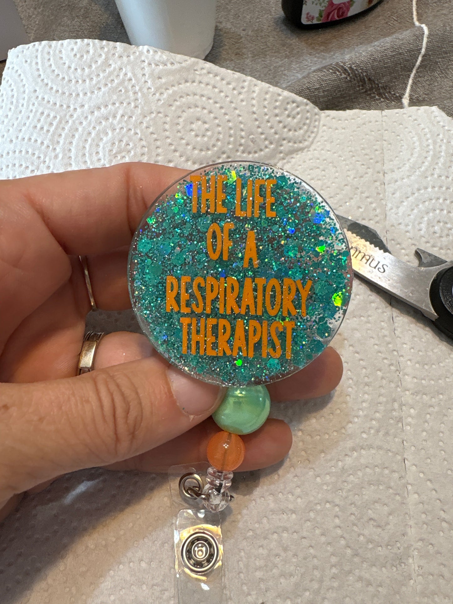 Respiratory therapist badge