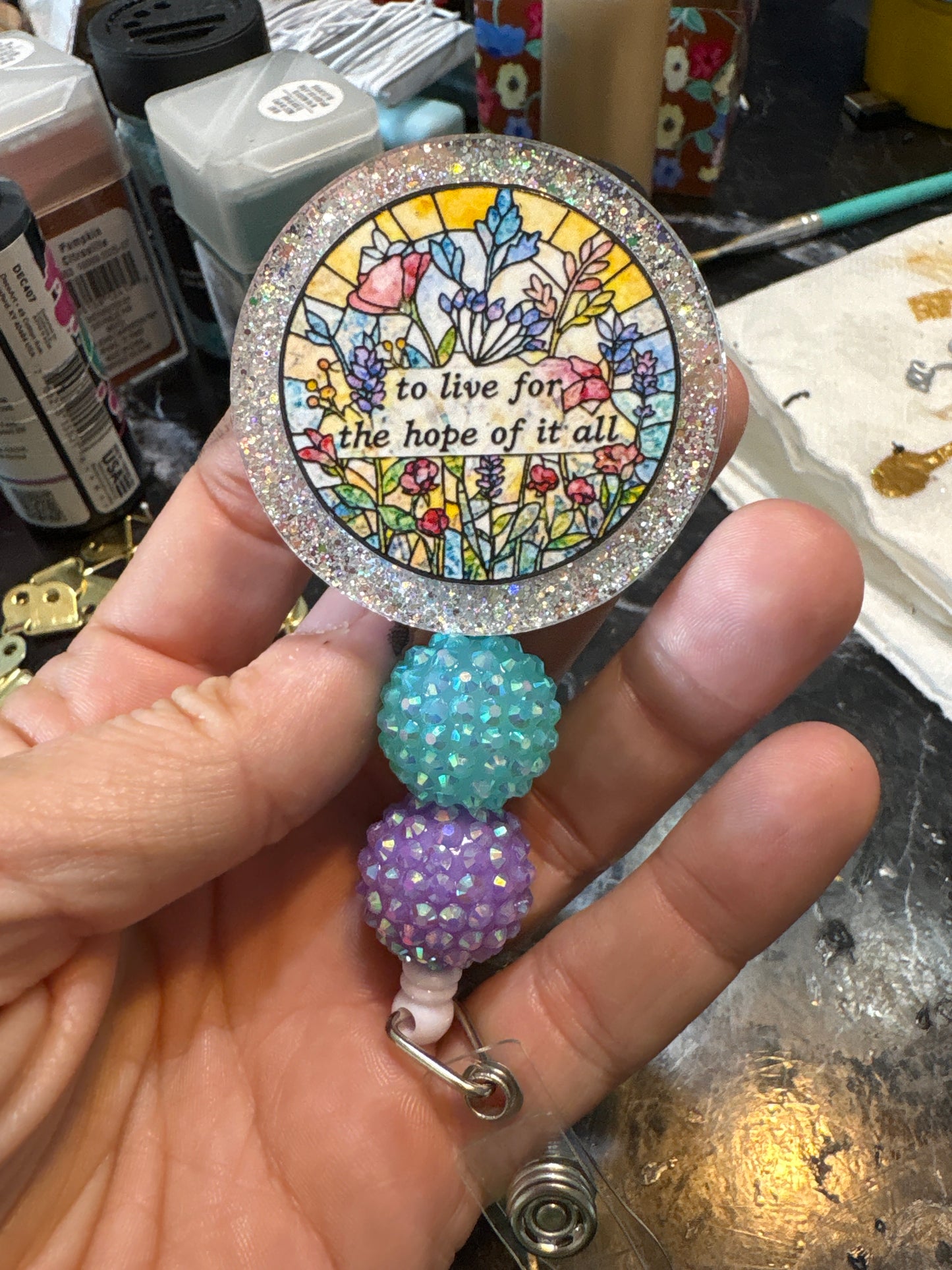 Hope of it all badge reel