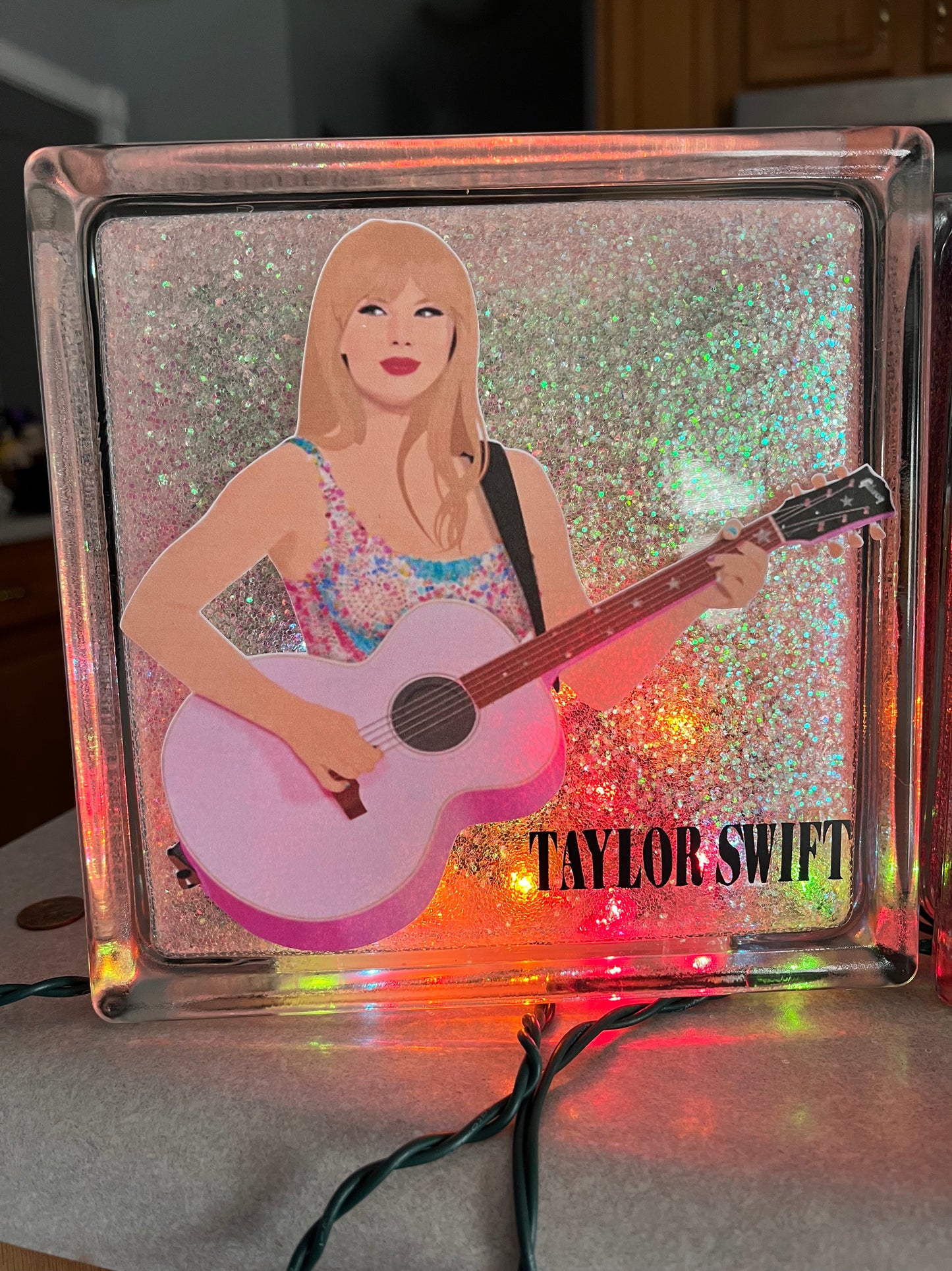 Guitar light up box
