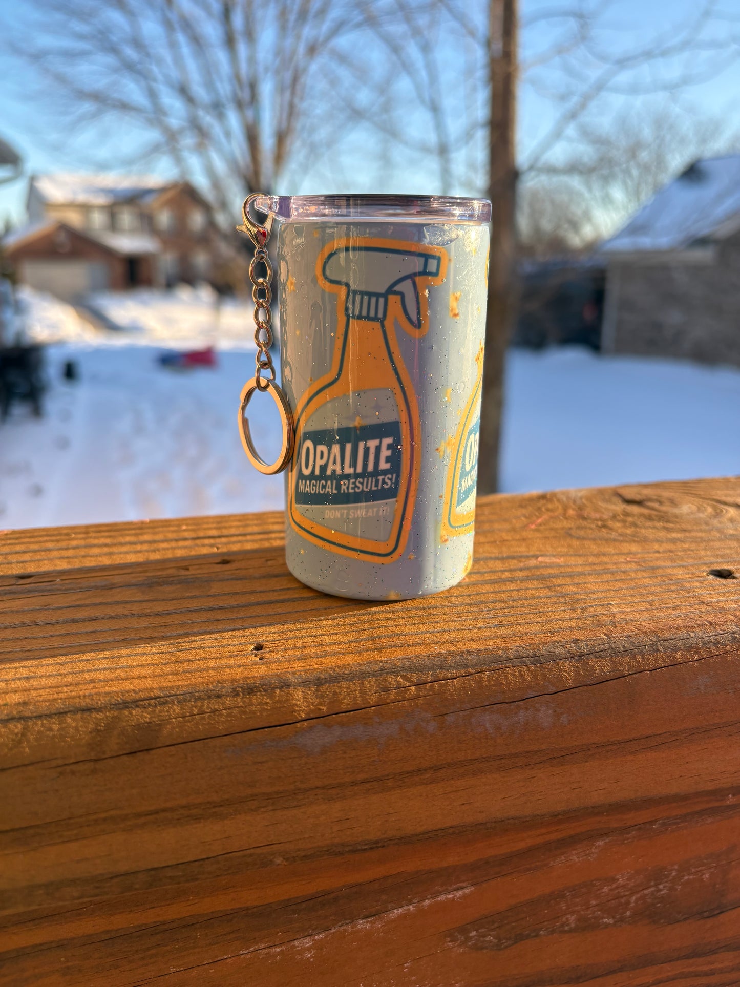 Opalite key chain