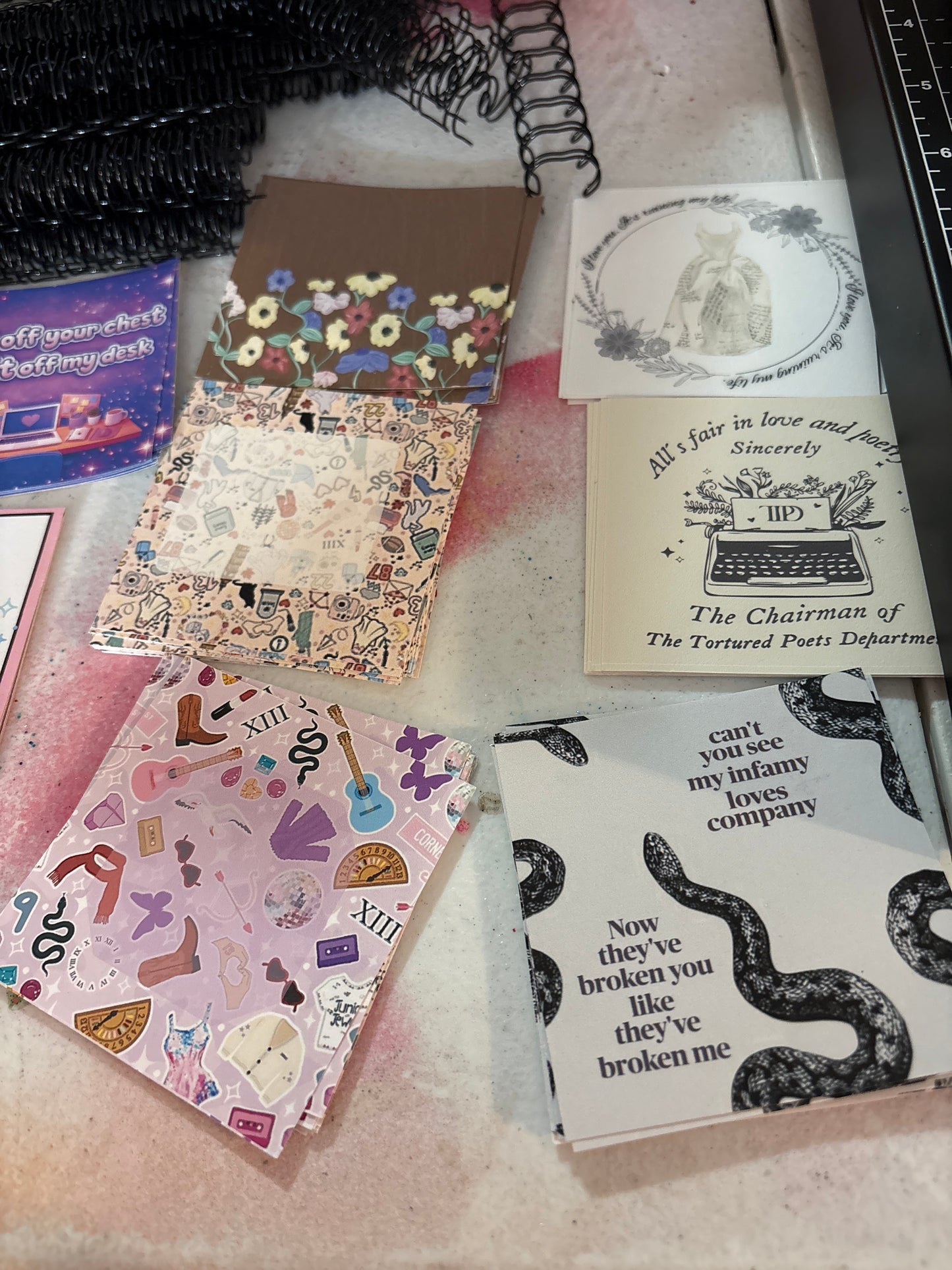 Taylor small notepads