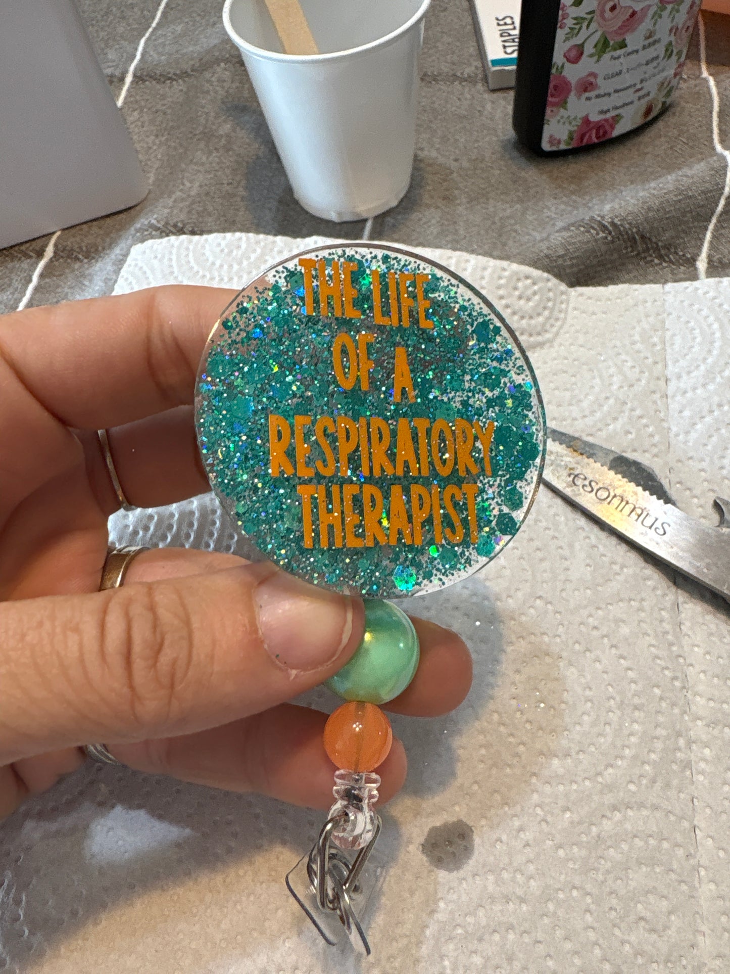 Respiratory therapist badge