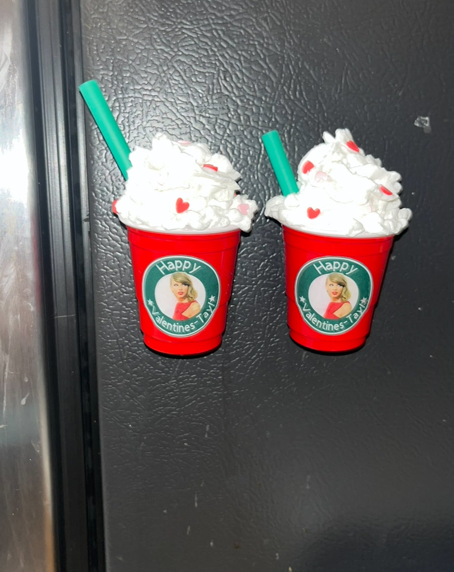 Valentine’s Day mini cup/magnet