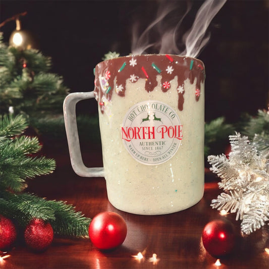 North Pole mug