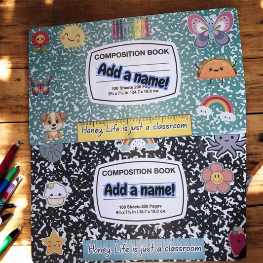 Customizable teach desk mats