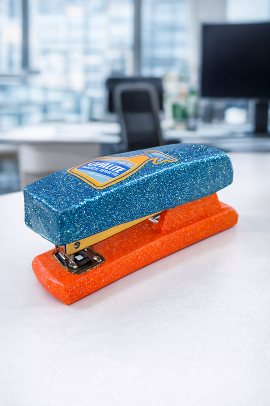 Opalite bottle design stapler
