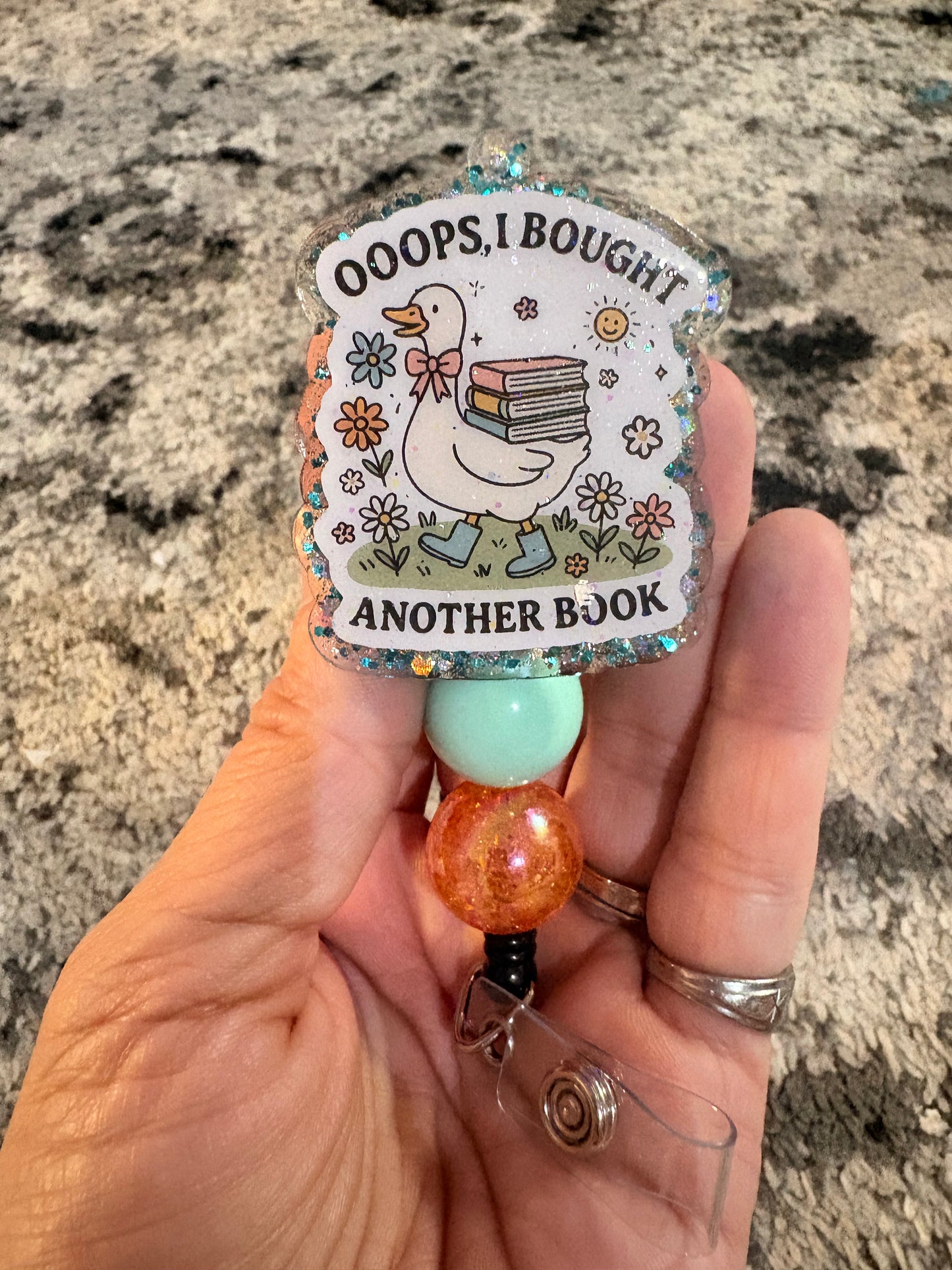 Another book badge reel