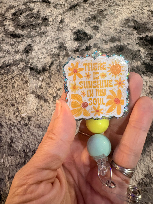 Sunshine badge reel