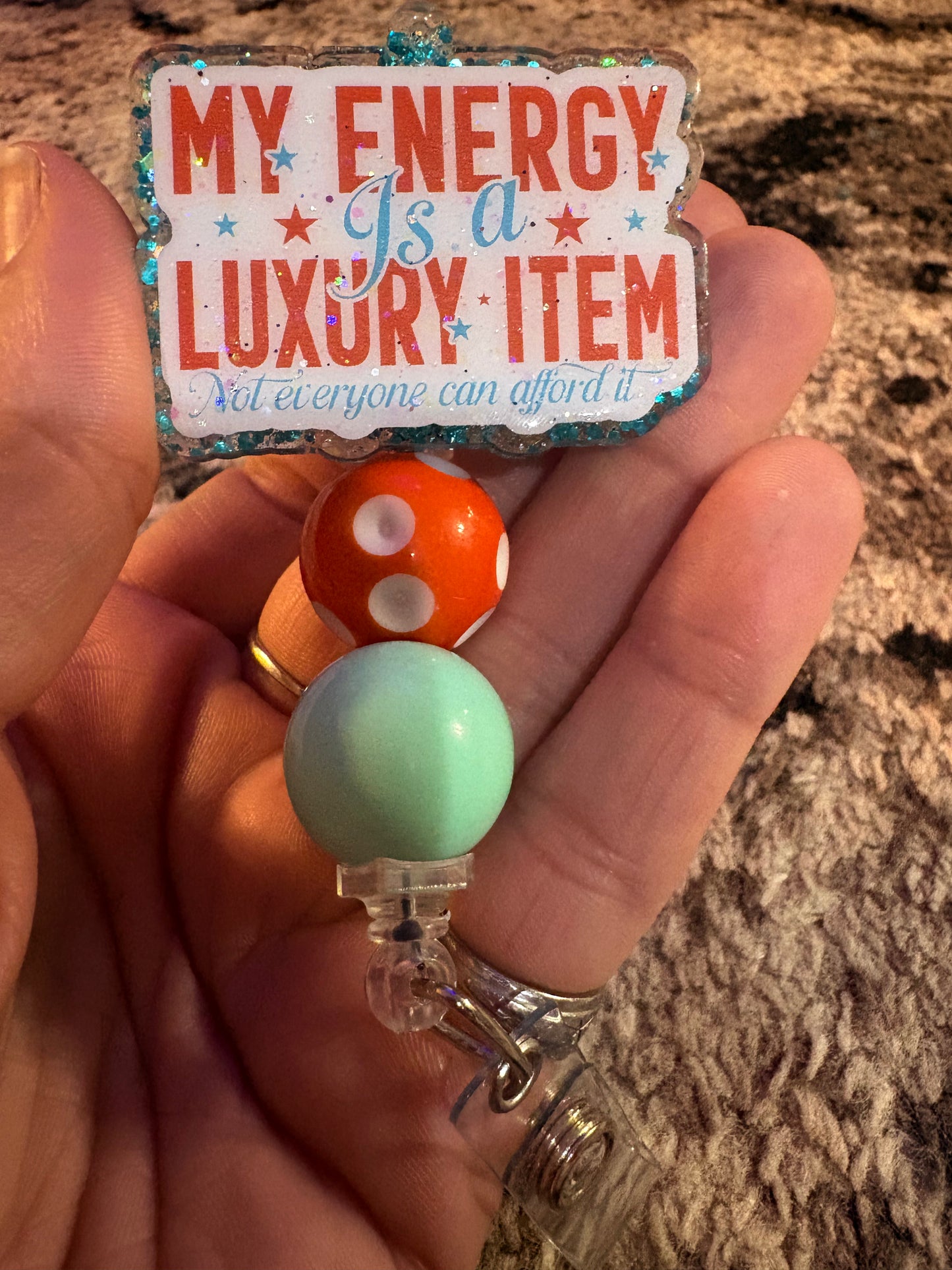 Energy badge reel
