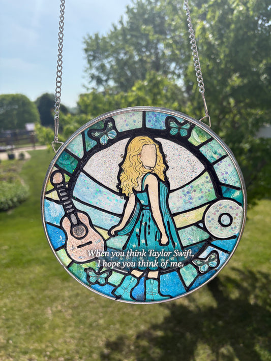 Debut faux suncatcher
