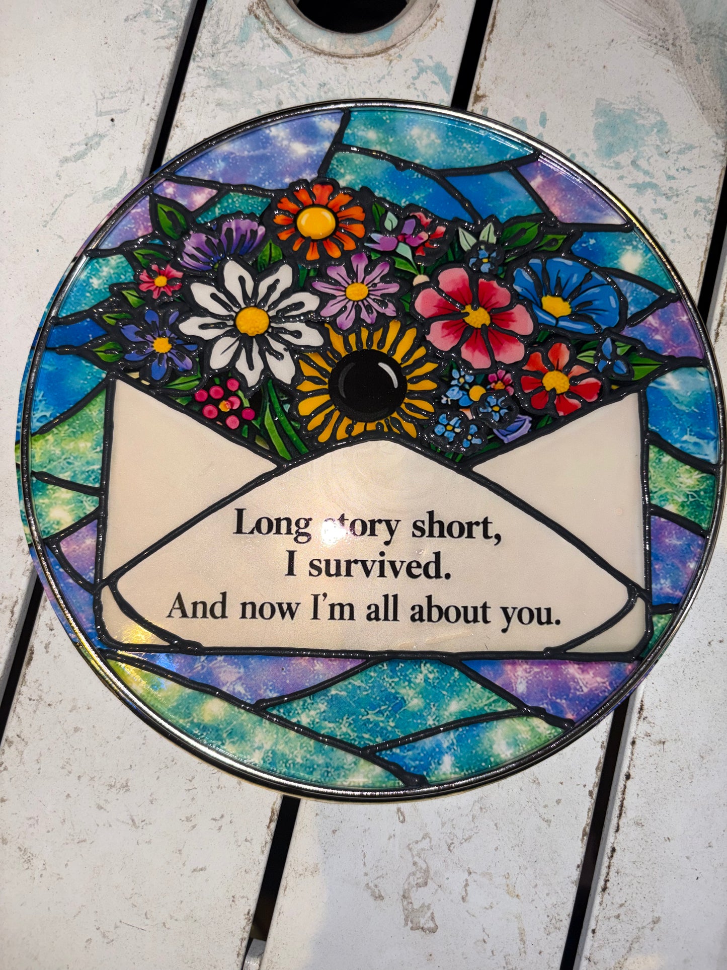 I survived suncatcher