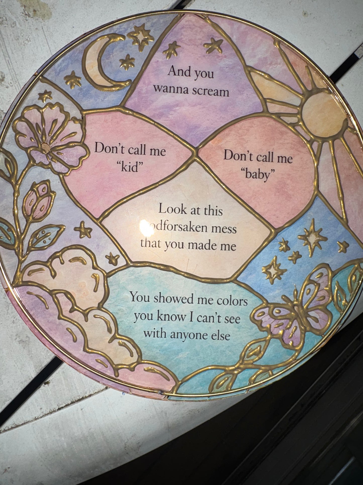 Illicit affairs suncatcher