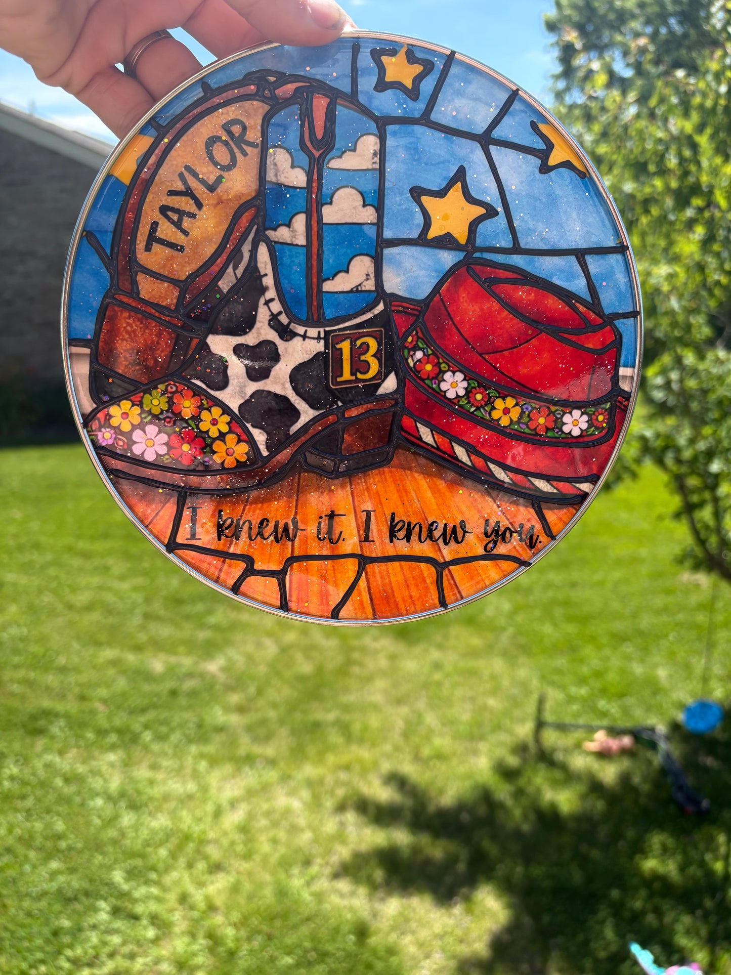 Taylor Toy Story suncatcher