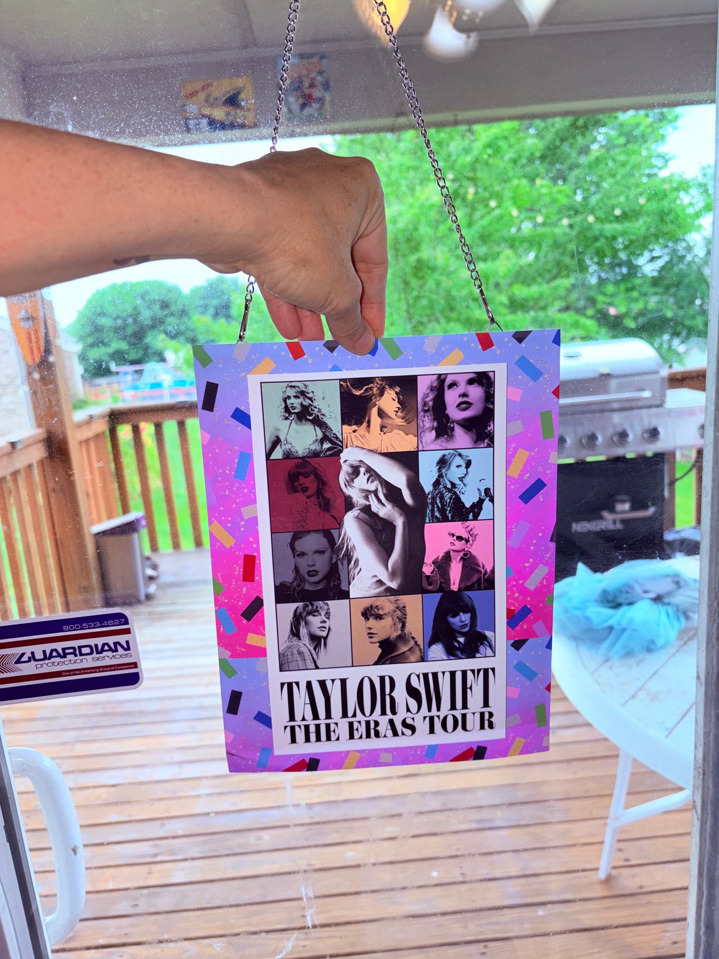 Large Eras tour suncatcher