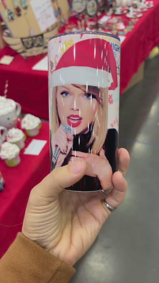 12 oz Xmas tumbler